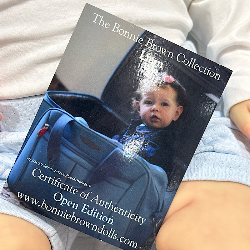 Reborn toddler Liam Bonnie brown - Image 6