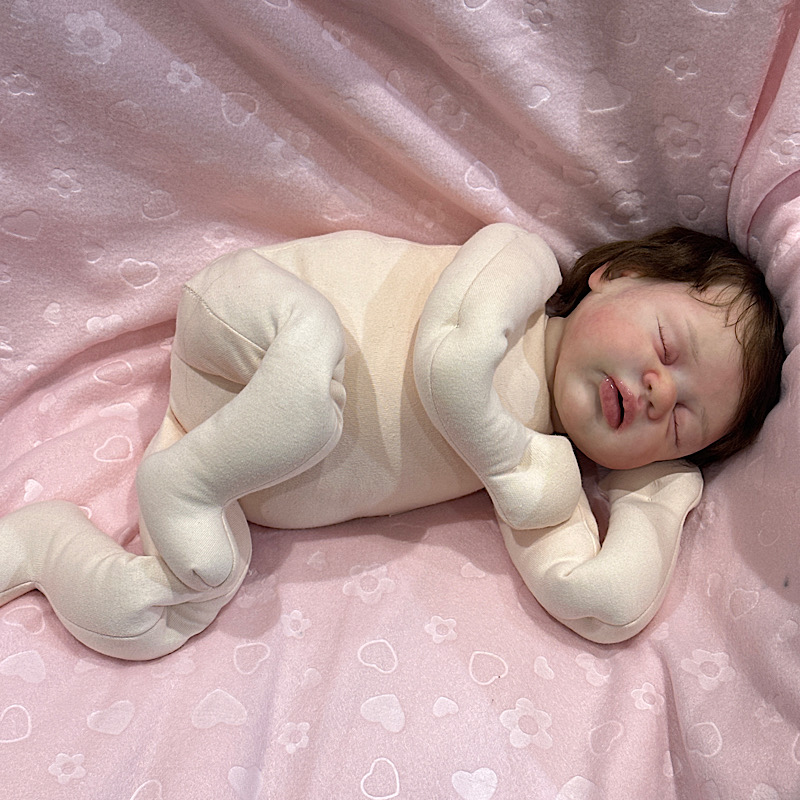 Reborn cuddle baby silicone head athena - Image 7