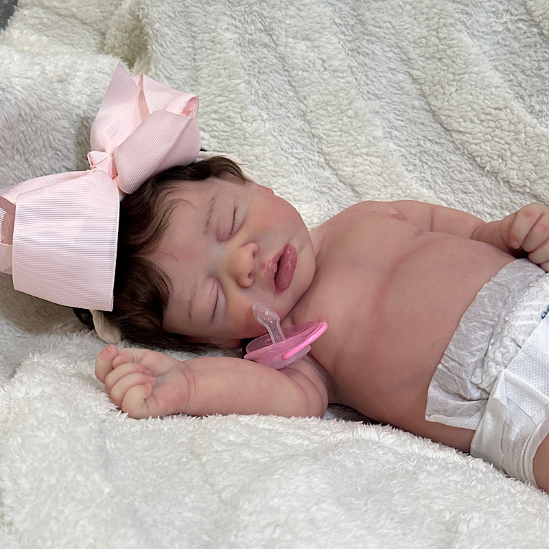 Reborn full body silicone neeley 19 inch 7 lb 12 oz