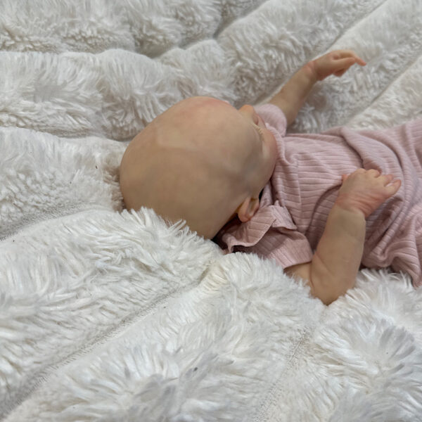 Reborn twin B girl premature  Bonnie brown - Image 8