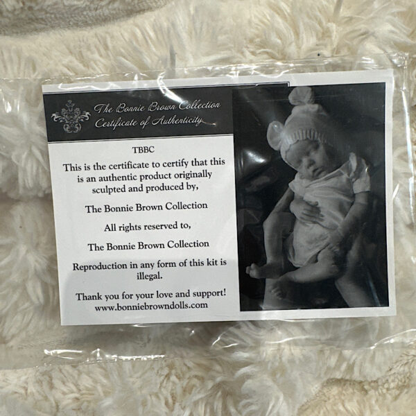 Reborn twin B girl premature  Bonnie brown - Image 3