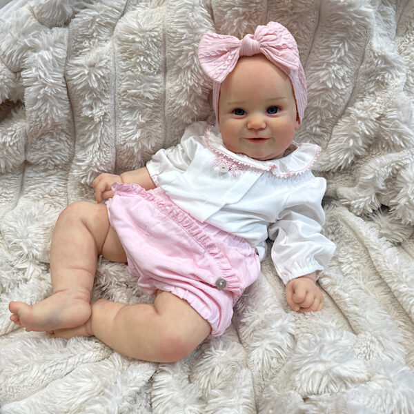 Reborn maddie  Bonnie brown 3/6 month - Image 7