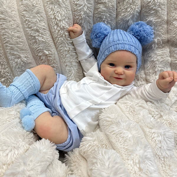Reborn maddie boy Bonnie brown 3/6 month (Copy)