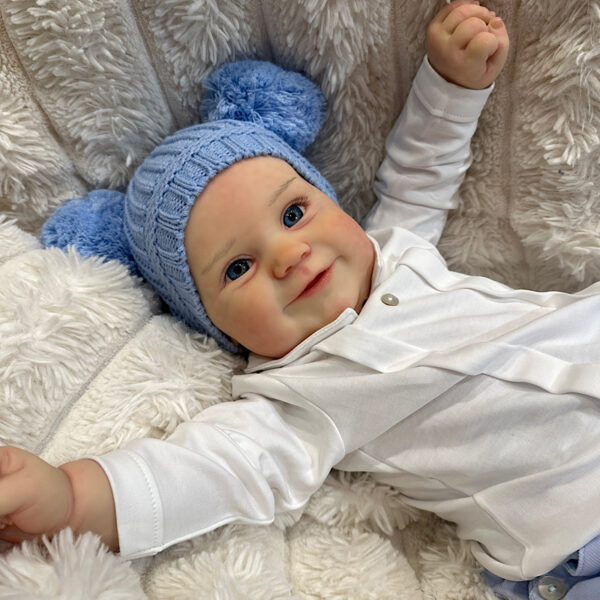 Reborn maddie boy Bonnie brown 3/6 month (Copy) - Image 6