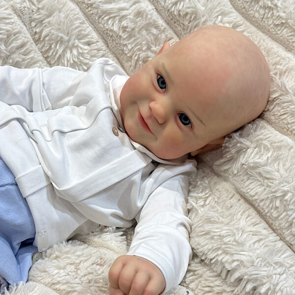 Reborn maddie boy Bonnie brown 3/6 month (Copy) - Image 4