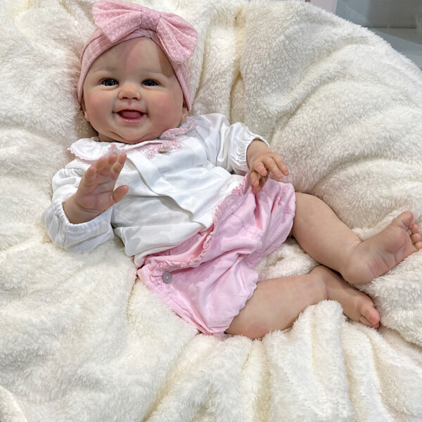 Reborn rosealee 3/6 mth toddler Sandy faber - Image 2