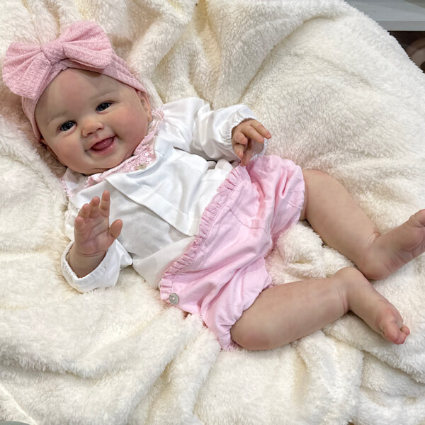 Reborn rosealee 3/6 mth toddler Sandy faber - Image 5