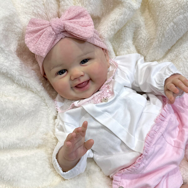 Reborn rosealee 3/6 mth toddler Sandy faber - Image 4