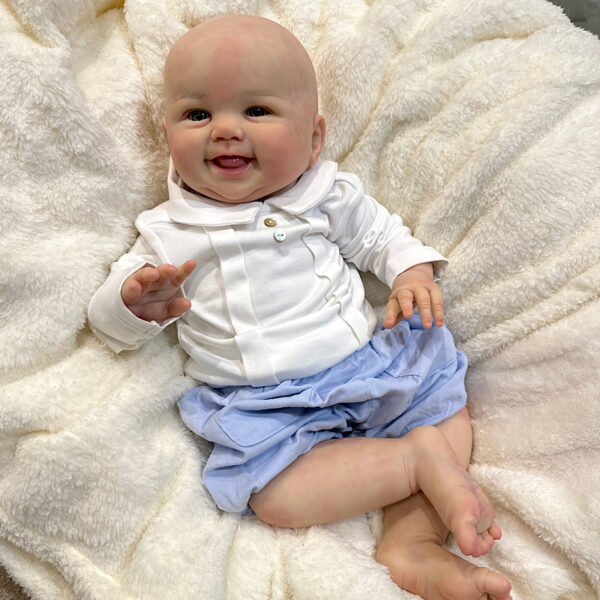 Reborn Ross 3/6 month toddler Sandy faber - Image 4