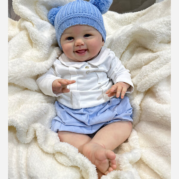 Reborn Ross 3/6 month toddler Sandy faber - Image 3