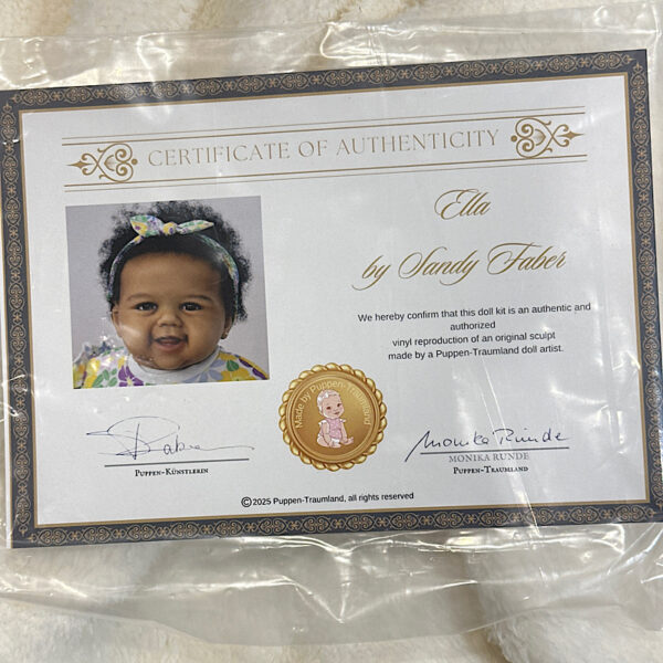 Reborn  Ellis sandy faber 3/6 mth toddler - Image 5
