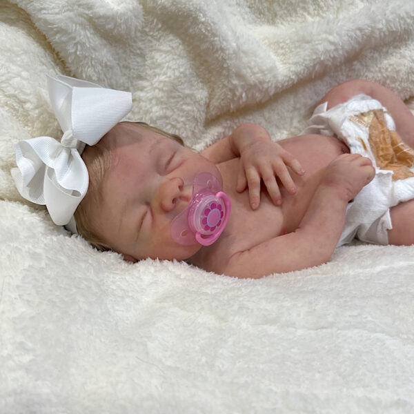 Reborn Sammy full body silicone preemie 17 inch - Image 2