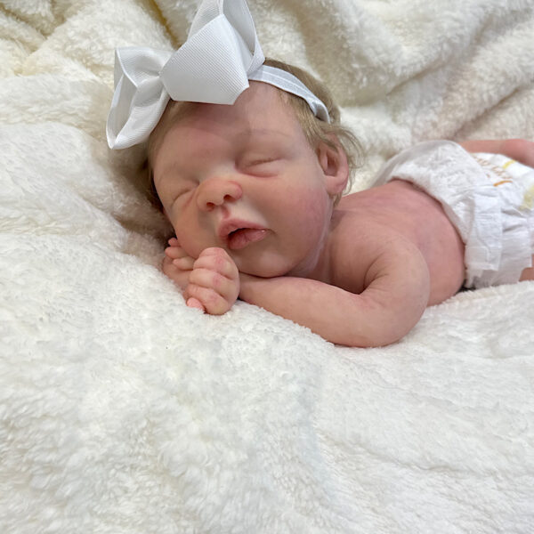 Reborn Sammy full body silicone preemie 17 inch - Image 6