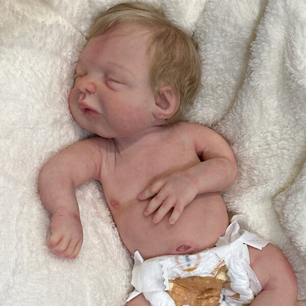Reborn Sammy full body silicone preemie 17 inch - Image 8