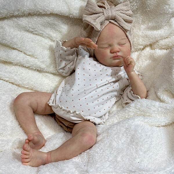 Reborn Quinlyn Bonnie brown girl - Image 4