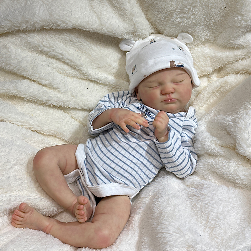 Reborn quinlyn  Bonnie brown boy - Image 4