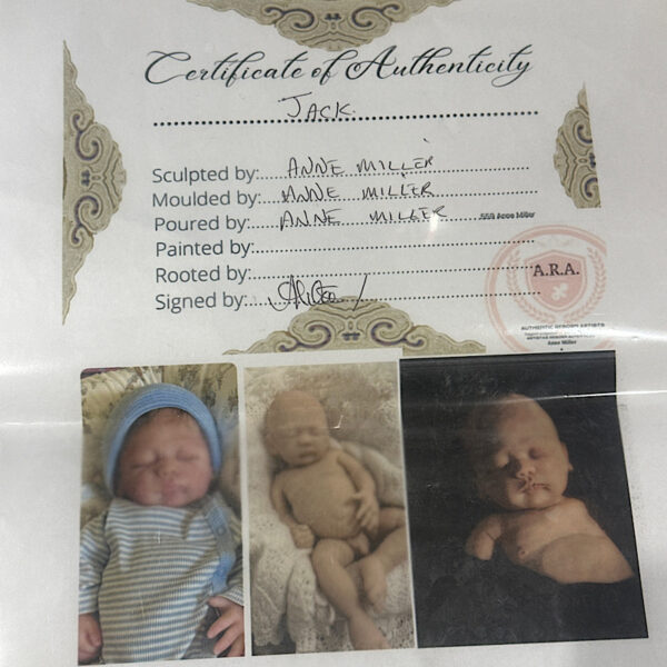 Reborn full body silicone jack 18 in preemie - Image 8