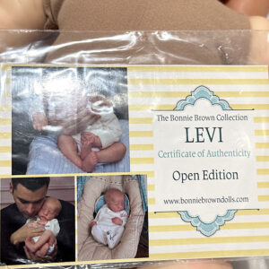 Reborn Levi bonnie brown – Shellys Reborn Dolls